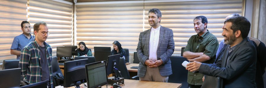 بازدید معاون ارتباطات و اطلاع رسانی دفتر رییس جمهور از خبرگزاری کار ایران(ایلنا)