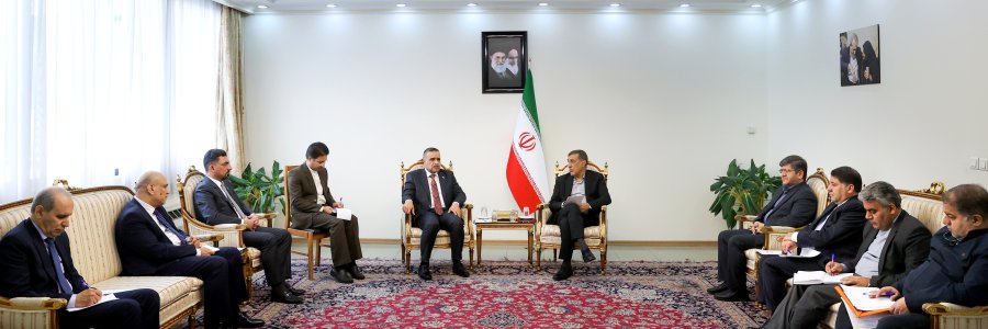 دیدار معاون اجرایی رئیس جمهور با مشاور نخست وزیر و معاون وزیر تجارت عراق
