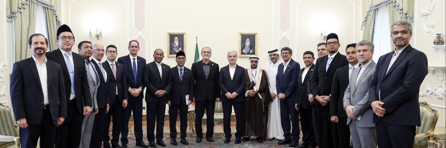 دیدار با روسای هیئت‌های شرکت‌کننده در نشست وزرای آموزش عالی OIC-15
