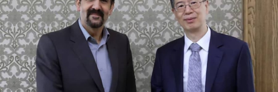 دیدار سفیر جمهوری خلق چین با دکتر مهدی سنایی
