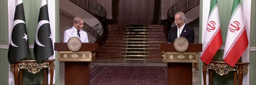 نشست مطبوعاتی مشترک با نخست وزیر پاکستان