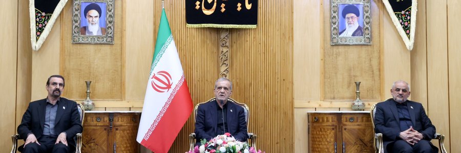 بازگشت دکتر پزشکیان از جمهوری آذربایجان