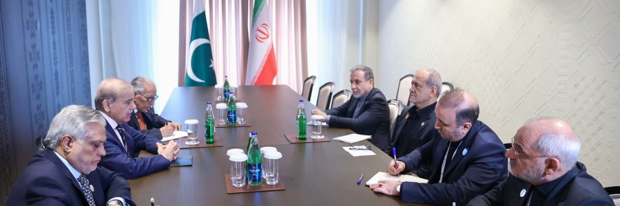 دیدار نخست وزیر پاکستان با رئیس جمهور