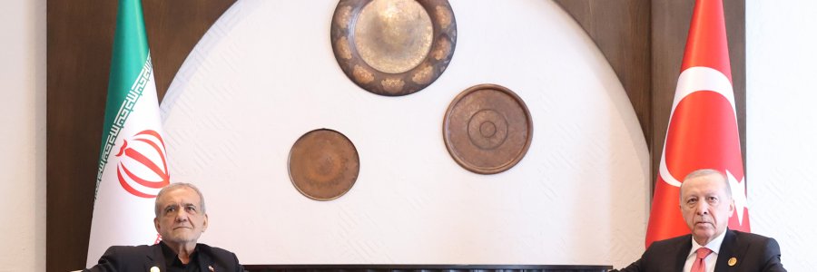 دیدار روسای جمهور ایران و ترکیه