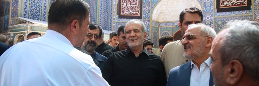 گزارشی از سفر غیررسمی دکتر پزشکیان به شهر مقدس قم