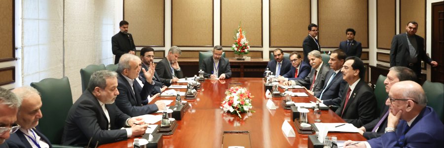 دیدار روسای مجلس سنا و ملی پاکستان با رئیس جمهور