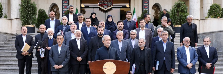 جلسه هیئت دولت