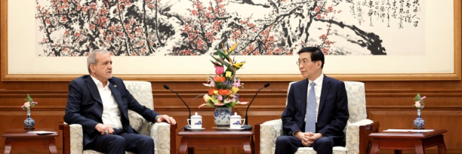 دیدار با عضو کمیته دائمی دفتر سیاسی کنگره ملی خلق چین