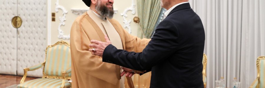 دیدار سید عمار حکیم رهبر جریان حکمت ملی عراق 