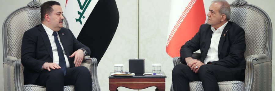 دیدار نخست وزیر عراق با رئیس‌جمهور