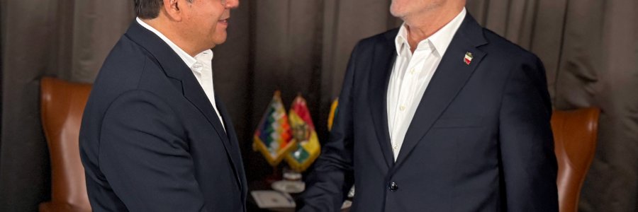 دیدار روسای جمهور ایران و بولیوی