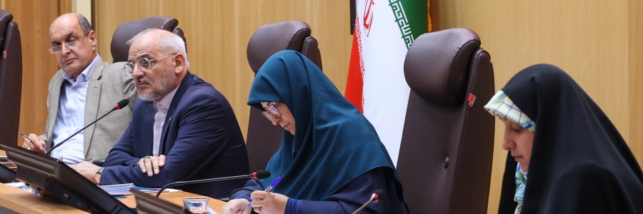 جلسه شورای برنامه‌ریزی و توسعه گیلان با حضور دکتر حاجی میرزایی