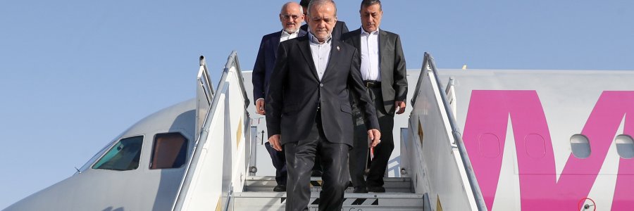 دکتر پزشکیان وارد اصفهان شد