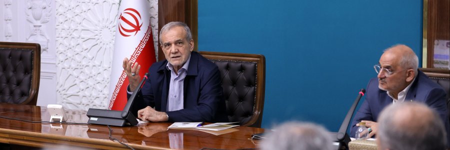 جلسه بررسی راهکارهای رفع چالش کم آبی استان های اصفهان و چهارمحال و بختیاری