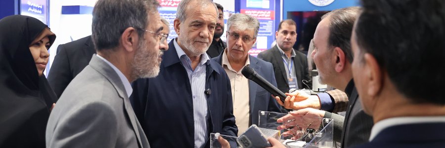 بازدید از نمایشگاه دستاوردهای شاخص علمی و فناورانه جهاددانشگاهی