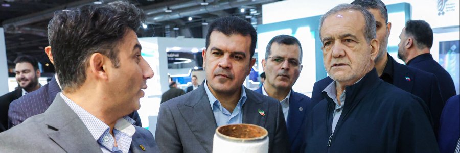 بازدید از نمایشگاه فناوری های روز آمد ایران