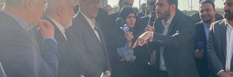 بازدید معاون اجرایی رئیس‌جمهور از ایستگاه پمپاژ ملی راه و خط انتقال طرح جامع فاضلاب اهواز