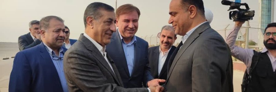 معاون اجرایی رئیس جمهور وارد عسلویه شد