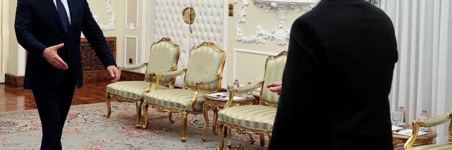 دیدار وزیر خارجه ترکیه با رئیس جمهور