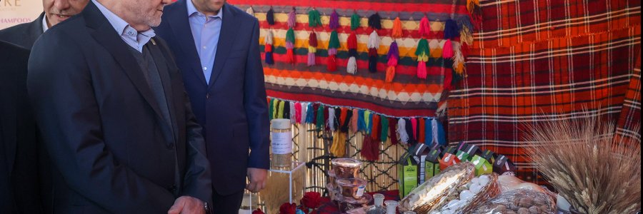 ورود به استان کهگیلویه و بویراحمد و بازدید از تولیدات محلی