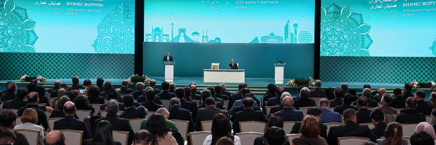 نشست مشترک فعالان اقتصادی ایران و قزاقستان