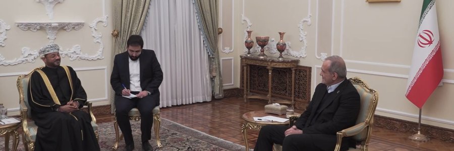 دیدار وزیر خارجه عمان