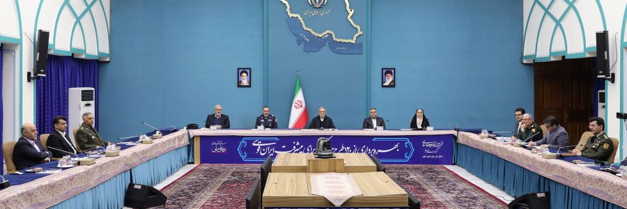آیین افتتاح 120 طرح مشارکتی وزارت دفاع با سایر وزارتخانه‌ها