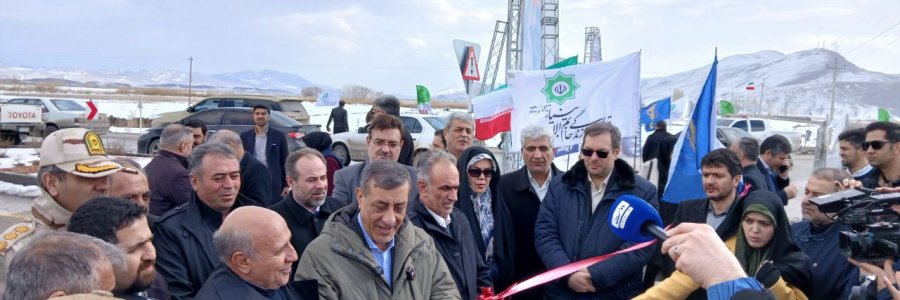 افتتاح پروژه راه‌سازی و توسعه شبکه حمل و نقل جاده ابریشم توسط معاون اجرایی رئیس جمهور
