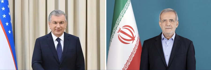الرئيس الأوزبكي يعزي الرئيس بزشكيان باستشهاد قائد الثورة الإسلامية

