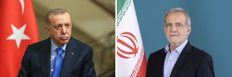 الرئيس بزشكيان ينفي حدوث هجمات صاروخية إيرانية على تركيا وأردوغان يطالب بفتح أبواب الدبلوماسية
