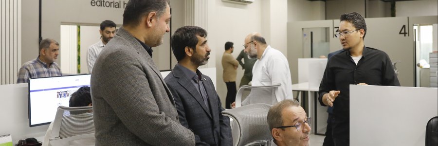 بازدید مدیر کل روابط عمومی دفتر رئیس‌جمهور از خبرگزاری ابنا