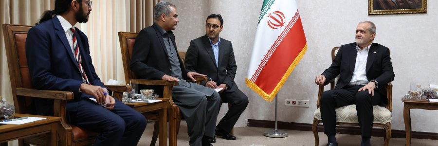 دکتر پزشکیان روند رایزنی‌های دیپلماتیک را مورد بررسی و ارزیابی قرار داد/ قدردانی از مواضع و همکاری‌های دولت پاکستان و تاکید بر تقویت هماهنگی‌های سیاسی دو کشور
