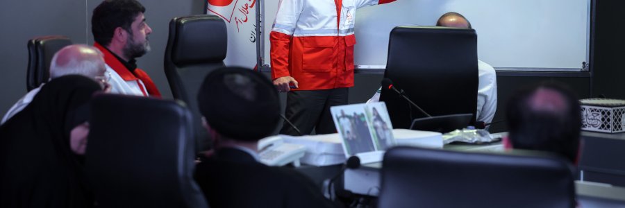 نشست تخصصی با مدیران جمعیت هلال‌احمر