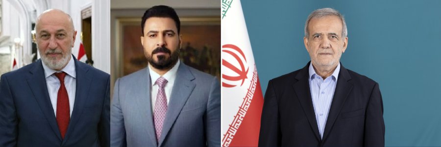 الرئيس بزشكيان يهنئ رئيسا الجمهورية والوزراء العراقيين بعيد الأضحى ويدعوهما لزيارة إيران
