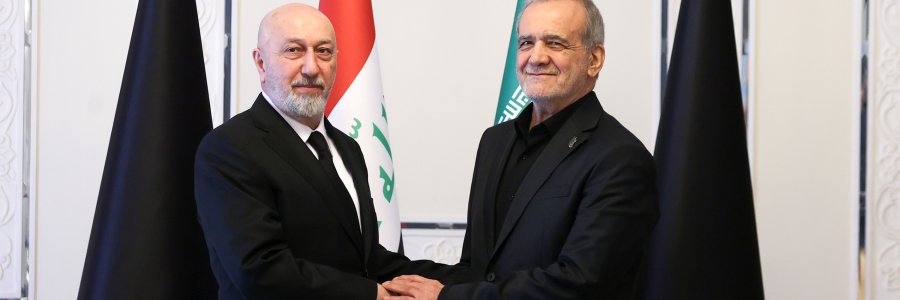 دیدار روسای جمهور ایران و عراق