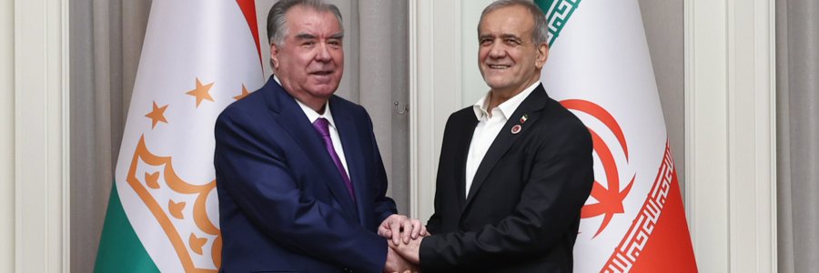 الرئيس بزشكيان يعلن الاستعداد لتوسيع التعاون الشامل مع طاجيكستان ورحمان يؤكد قدرة إيران على تجاوز التحديات

