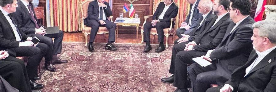 دیدار نخست وزیر ارمنستان با رئیس جمهور