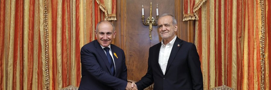دیدار نخست وزیر ارمنستان با رئیس جمهور