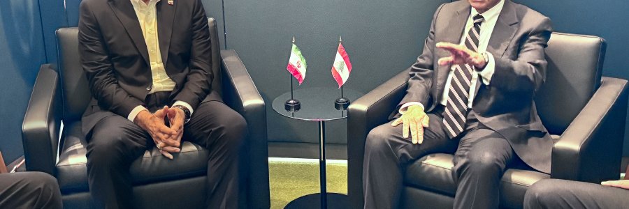 دیدار نخست وزیر لبنان با رئیس جمهور