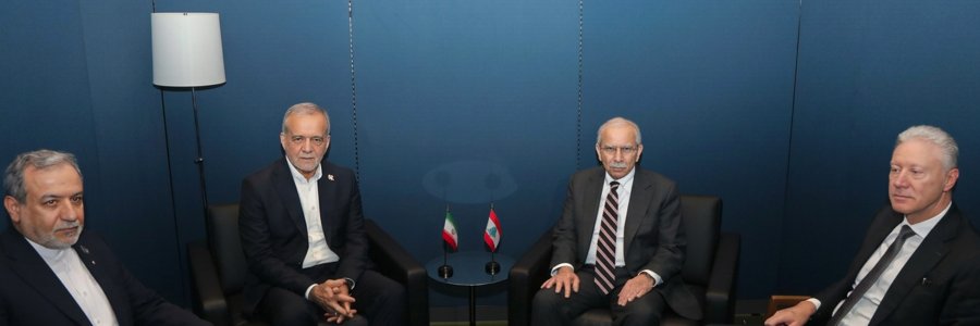 دیدار نخست وزیر لبنان با رئیس جمهور