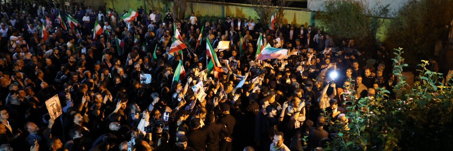 استقبال مردمی از رئیس جمهور در بازگشت از سازمان ملل متحد