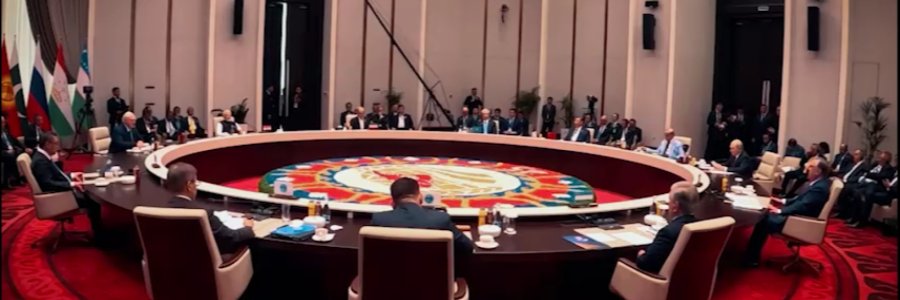 افق مشترک در دامنه تیان شان 