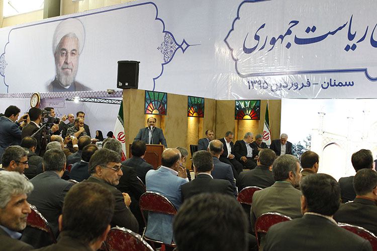 سامانه الکترونیکی ارتباط مردم و دولت در استان سمنان افتتاح شد