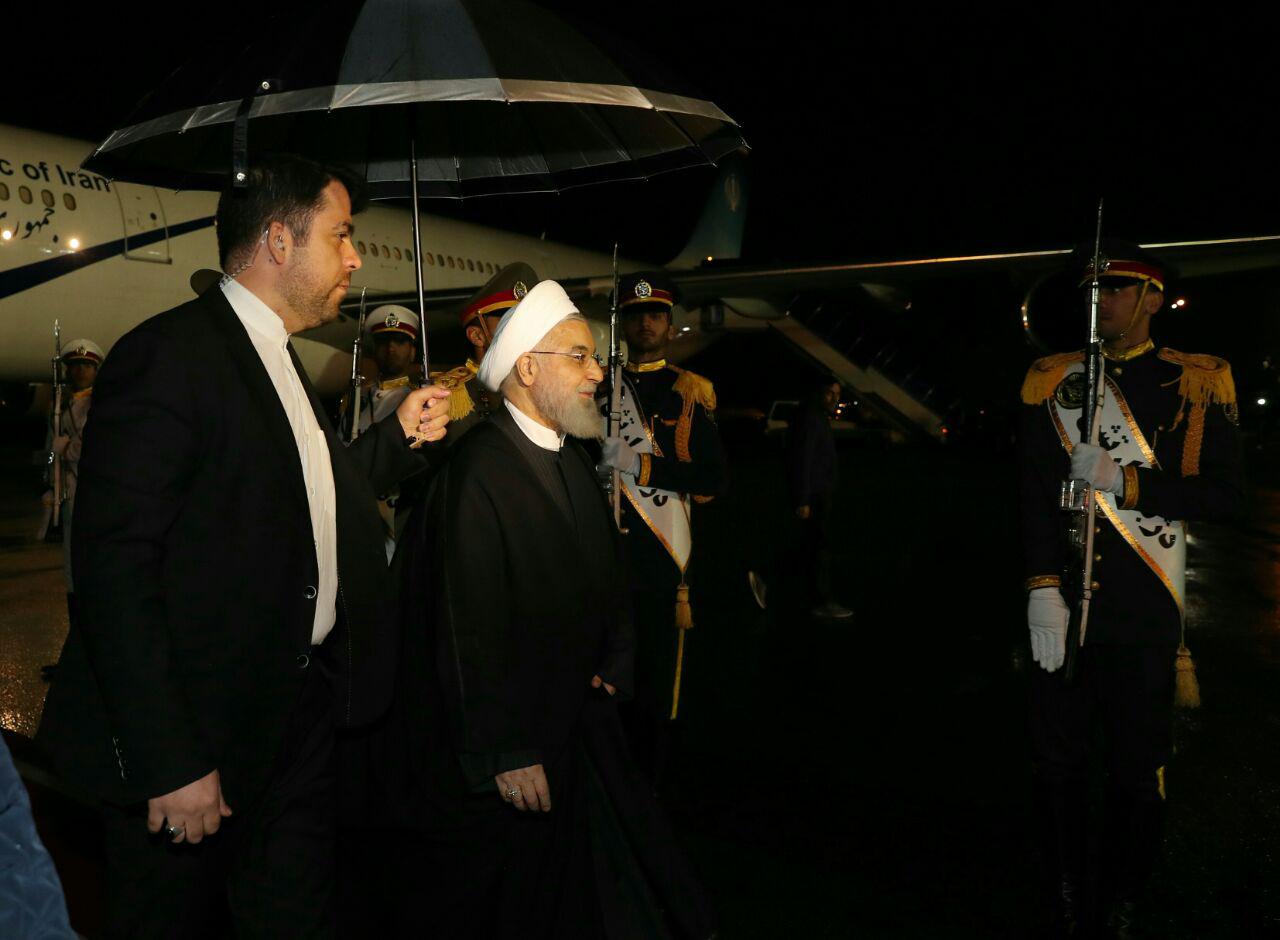 رئیس جمهور به تهران بازگشت