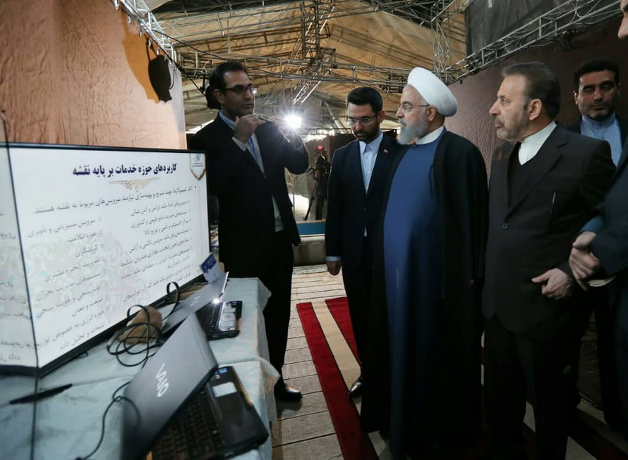 بازدید دکتر روحانی از نمایشگاه«کسب و کارهای آینده»
