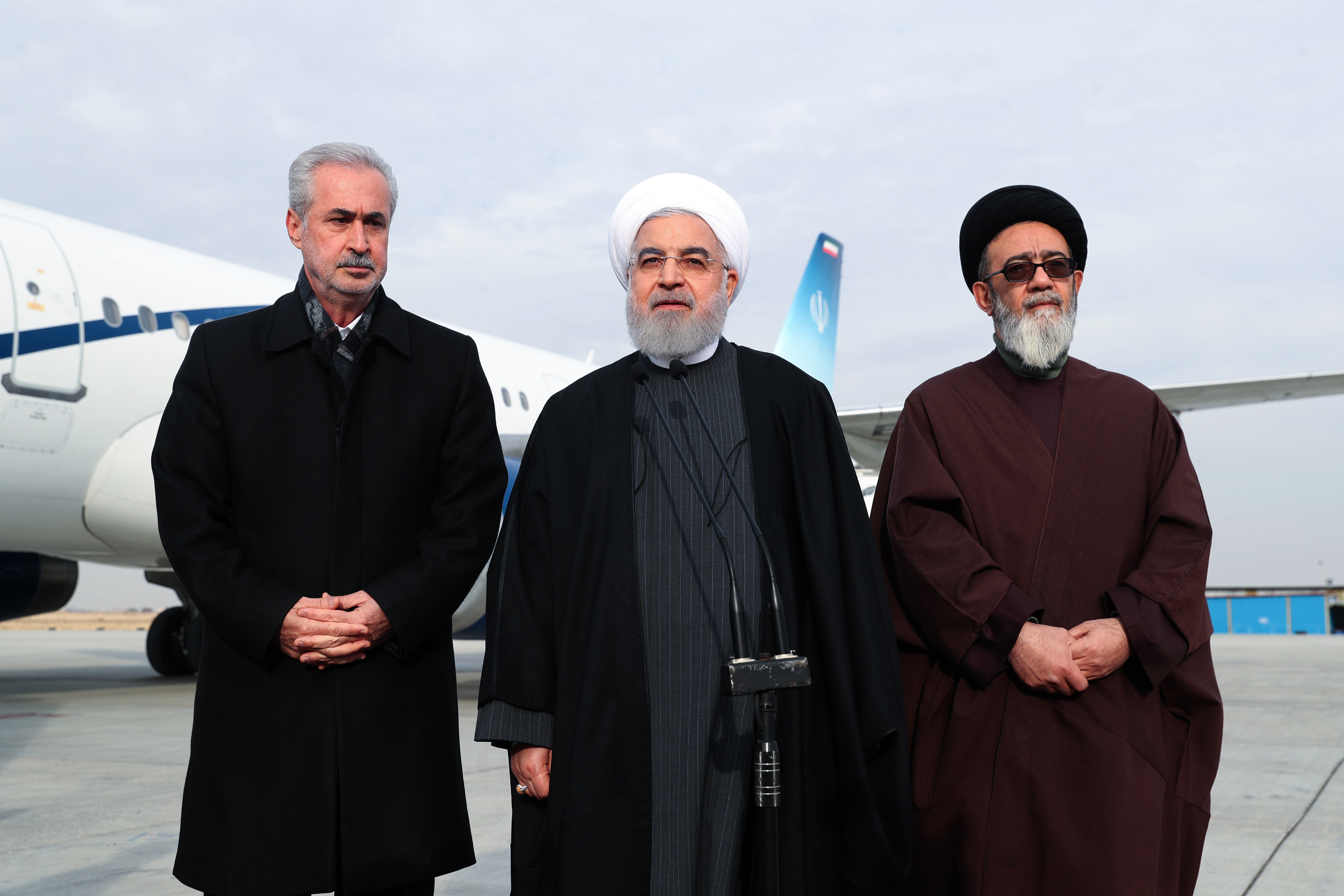 دکتر روحانی وارد تبریز شد
