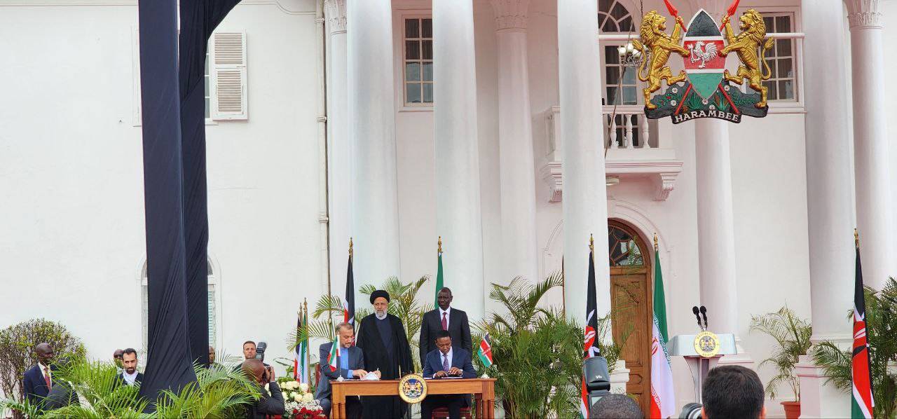 امضای 5 سند همکاری میان ایران و کنیا