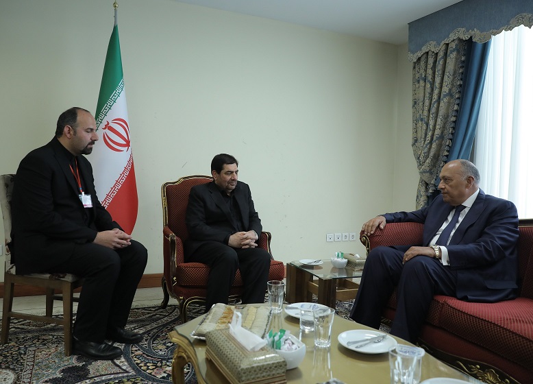 دکتر مخبر: تلاش‌های آیت‌الله رئیسی و دکتر امیرعبداللهیان در حمایت از مردم مظلوم غزه از یادها نخواهد رفت/ شکری: حامل پیام تسلیت و تعزیت رئیس جمهور مصر و شیخ الازهر به دولت و ملت ایران هستم/ جمهوری اسلامی ایران نظامی ریشه‌دار و دارای ارکان مستحکم است/ مصر خواستار تقویت روابط با ایران است