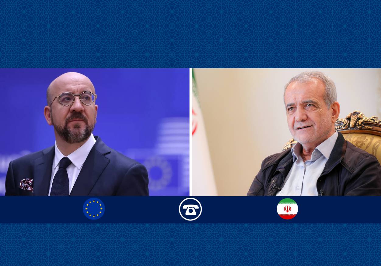 دکتر پزشکیان:‌ استانداردهای دوگانه آمریکا و برخی کشورهای غربی موجب گستاخی بیشتر رژیم صهیونیستی و تهدید جدی صلح و امنیت جهانی شده است/ هدف از تحریم‌های ظالمانه علیه کشورهایی مانند ایران جلوگیری از تثبیت نظام جدید جهانی است/ تأکید شارل میشل بر علاقمندی کشورهای اروپایی برای ارتقای سطح روابط با ایران
