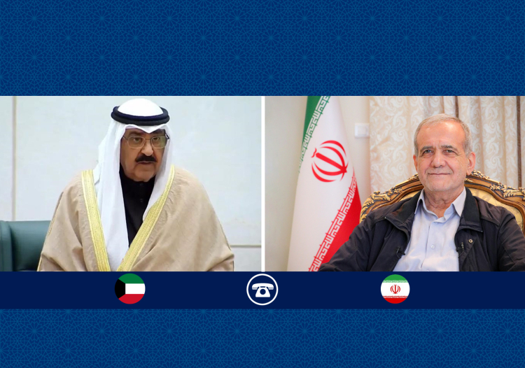 دکتر پزشکیان: تقویت پیوندهای اخوت و همگرایی با امت اسلامی را وظیفه ای دینی و راهبردی تلقی می‌کنیم/ شیخ مشعل: امیدواریم تقویت همکاری و هماهنگی دو کشور آینده‌ای روشن و سازنده برای دو ملت رقم بزند